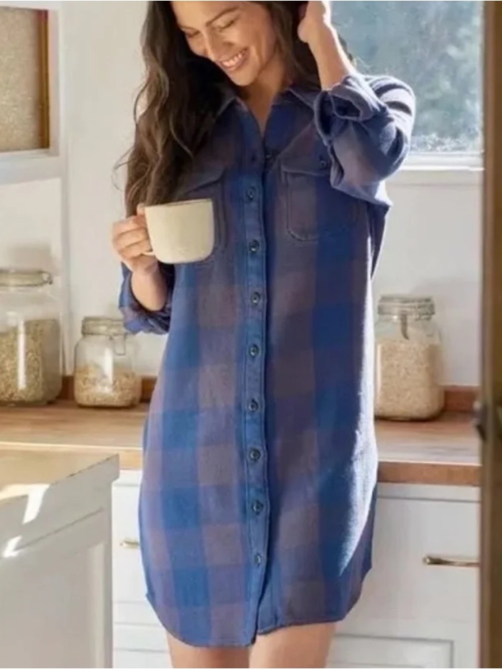 Outerknown Blanket Shirt Dress